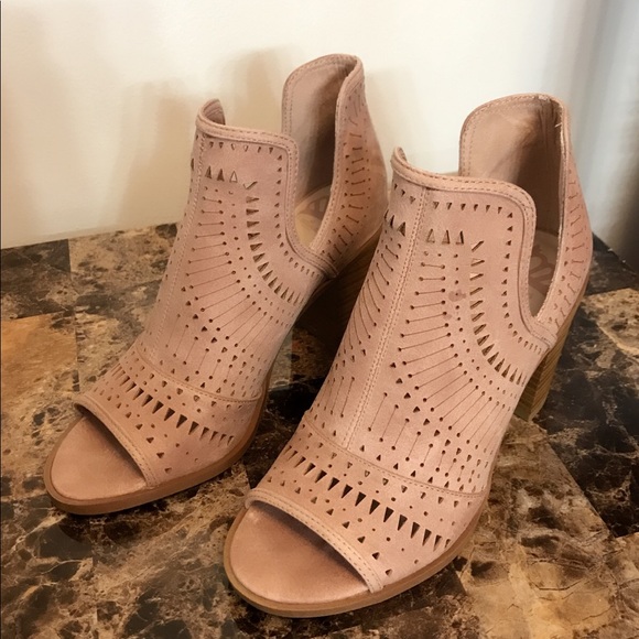 fergalicious open toe booties